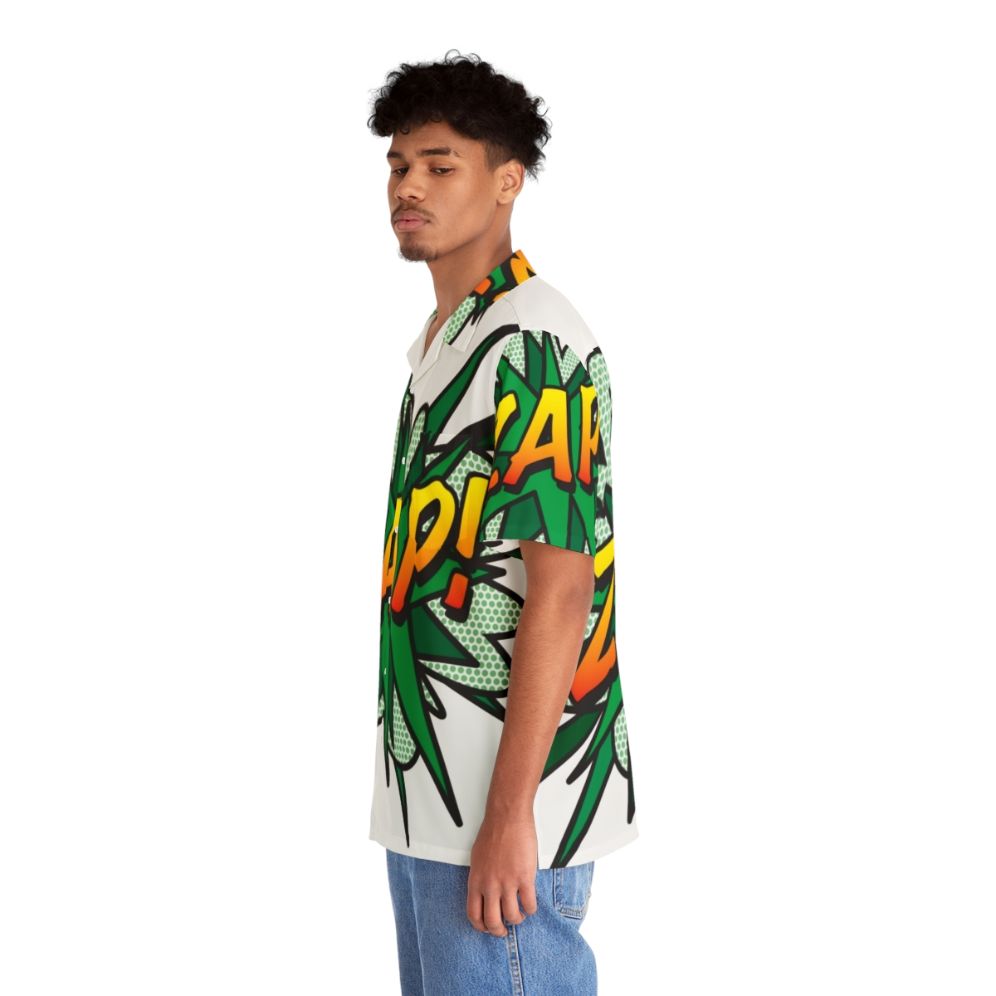 Retro zap comic book pop art Hawaiian shirt - People Left