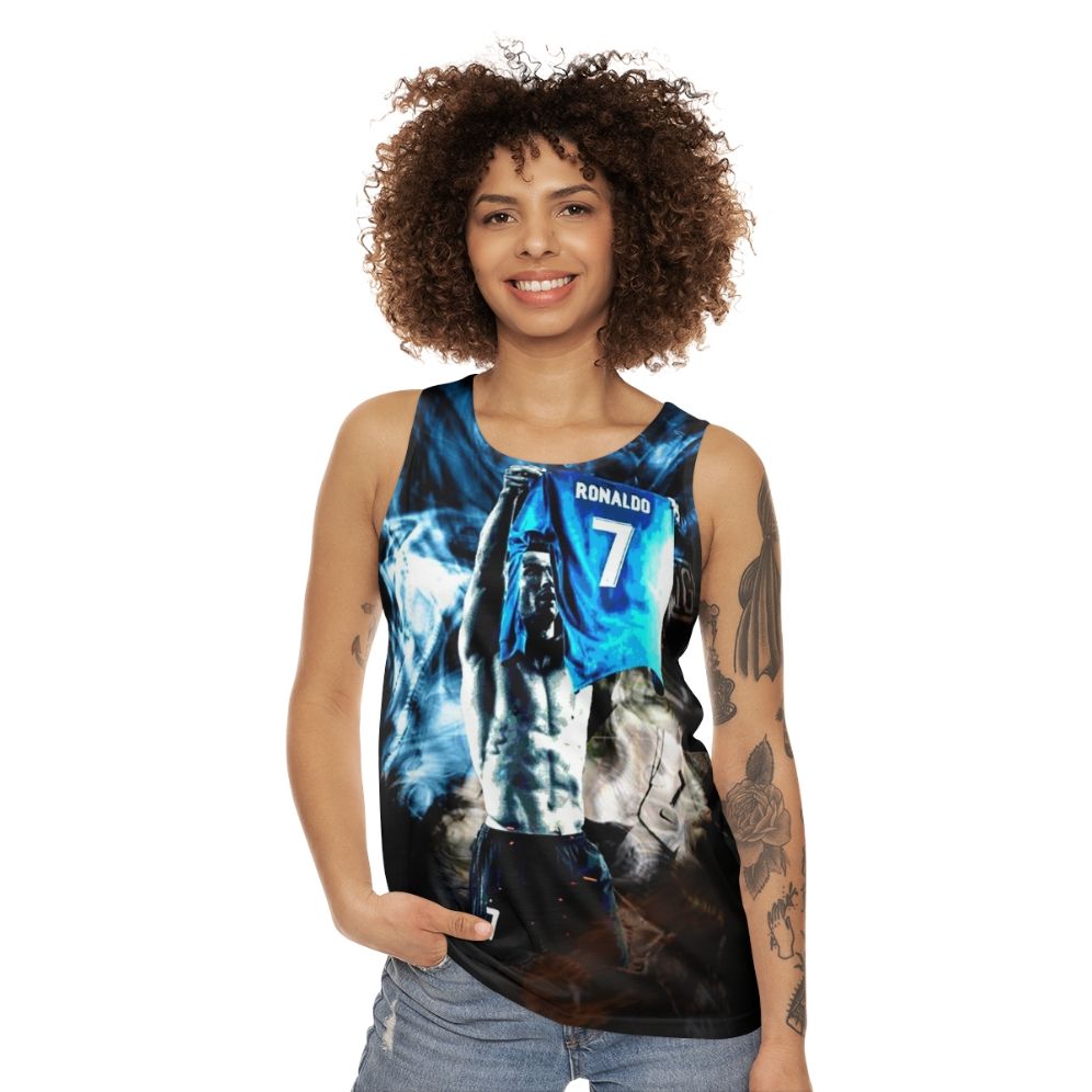 Cristiano Ronaldo Unisex Tank Top - women