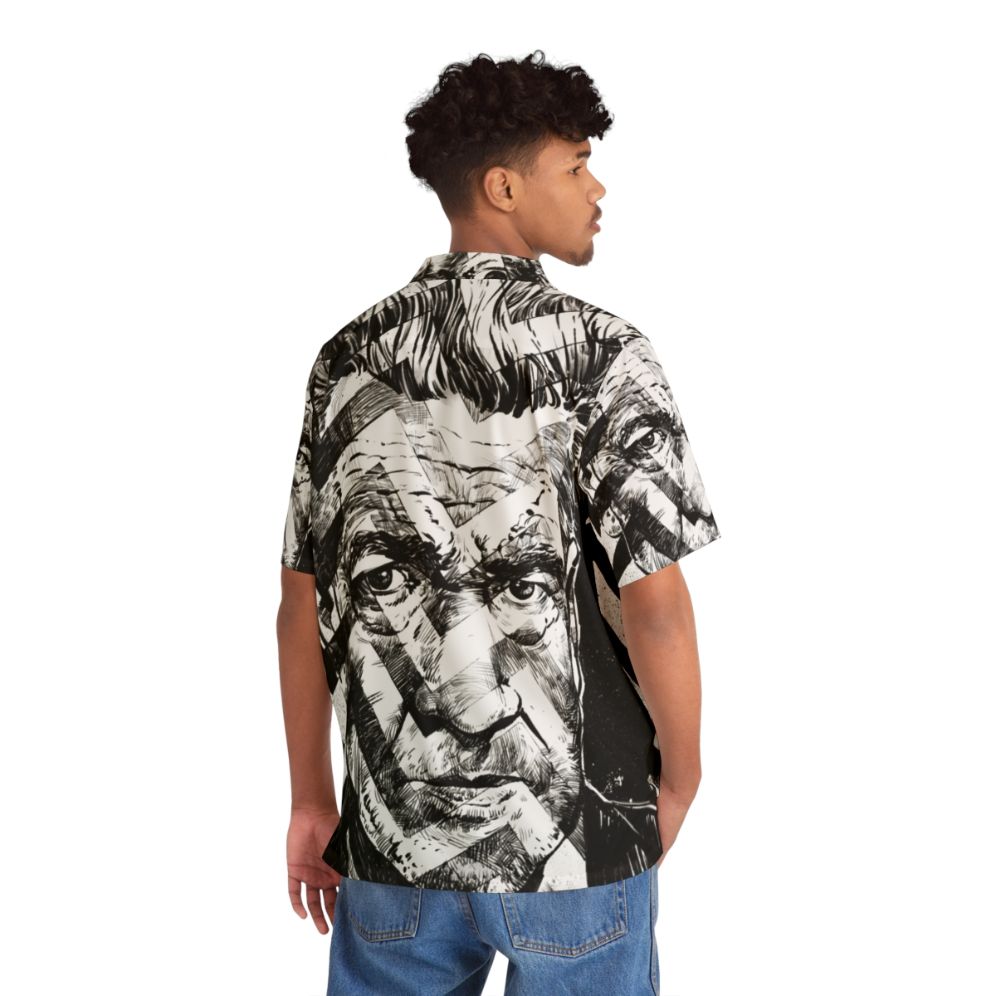 David Lynch Inspired Hawaiian Shirt - People Back