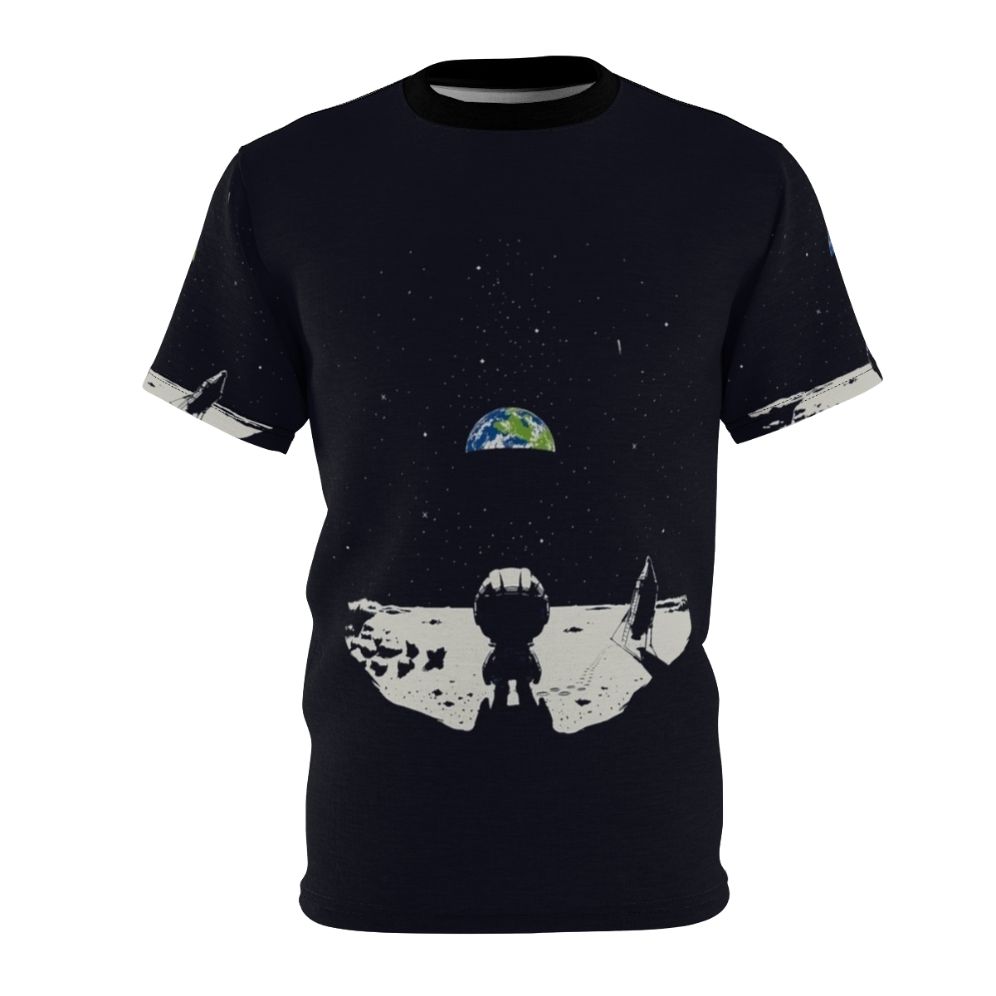 Kerbal Space Program Inspired T-shirt with Lonely Space Design