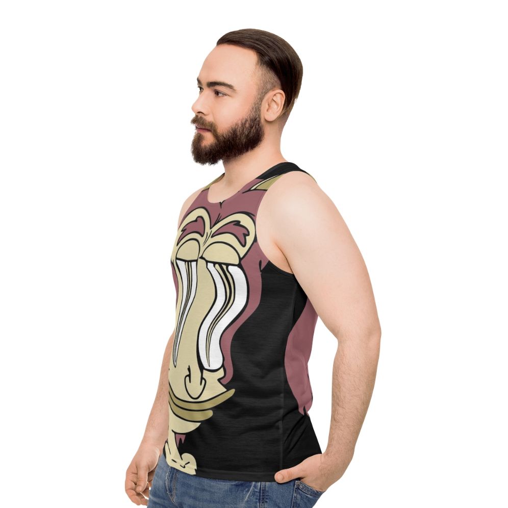 Big Mouth Hormone Monster Unisex Tank Top - men side