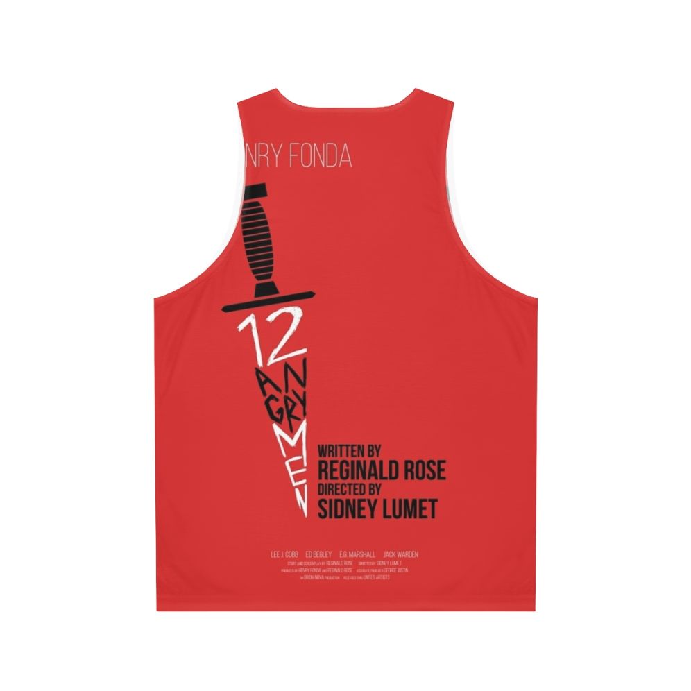 12 Angry Men Unisex Tank Top - Back