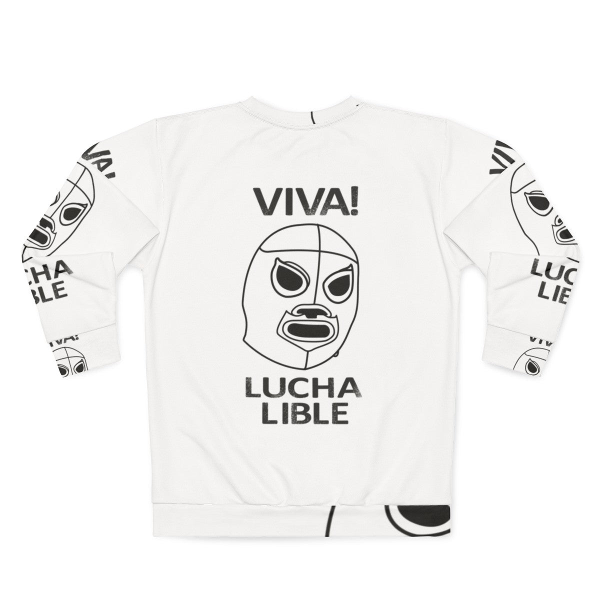 No More Heroes Lucha Libre Sweatshirt - Back