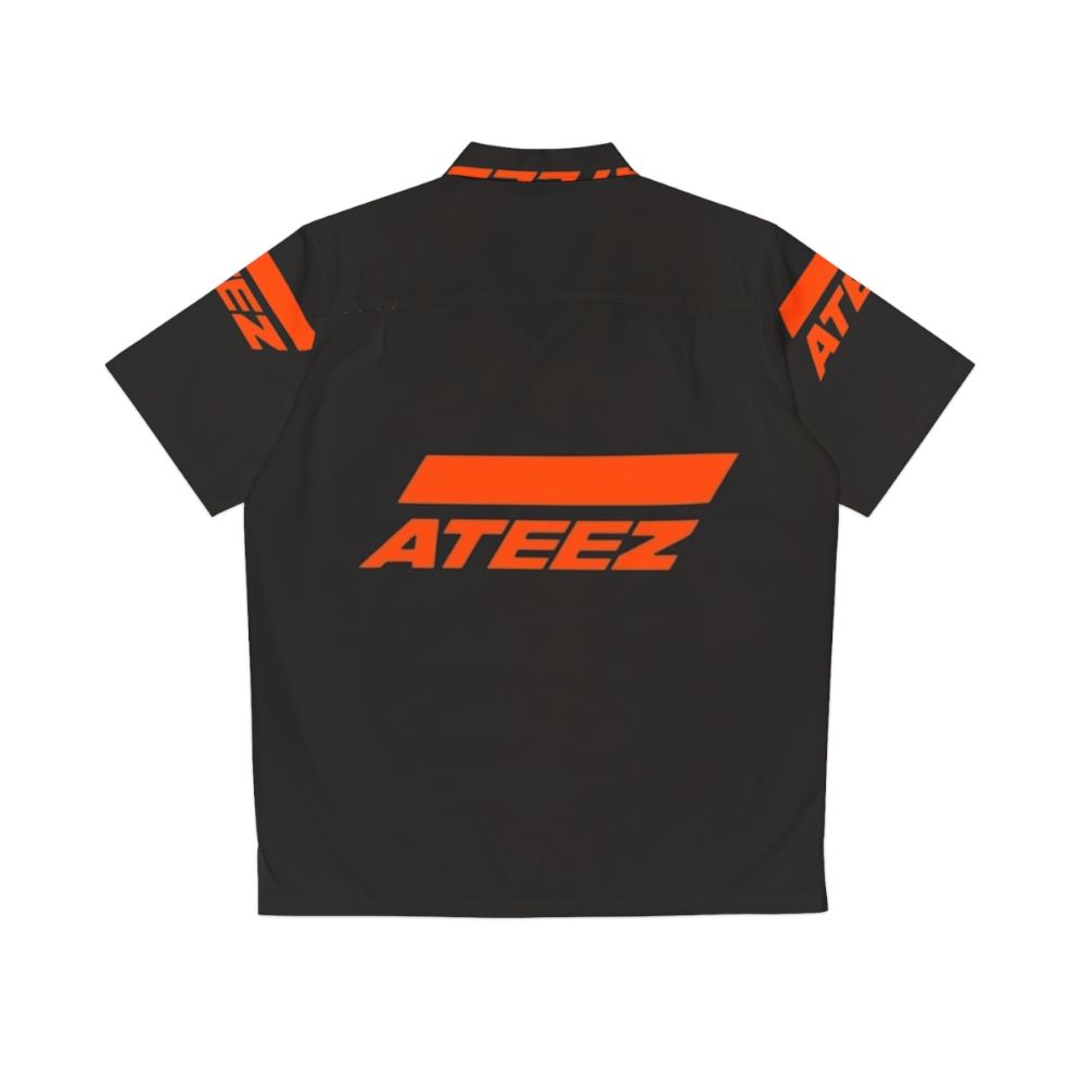 Ateez Tropical Hawaiian Shirt - Back