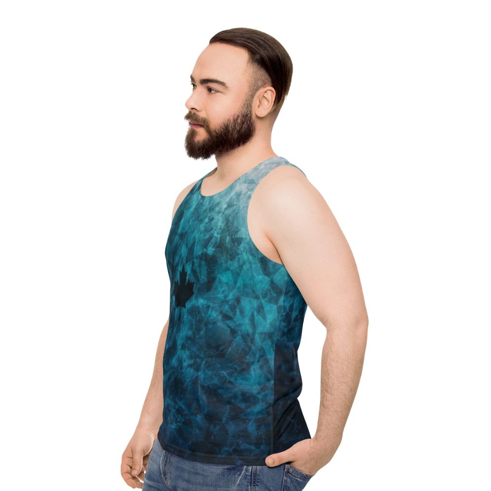 Black Ice JTF2 Unisex Tank Top - men side