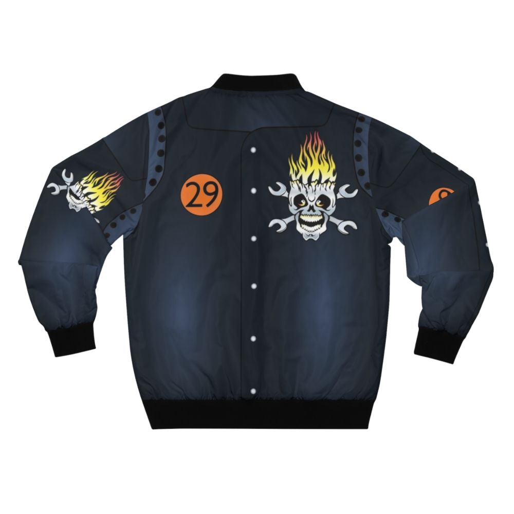 Hot Wheels Vert Wheeler World Race Outfit Bomber Jacket - Back