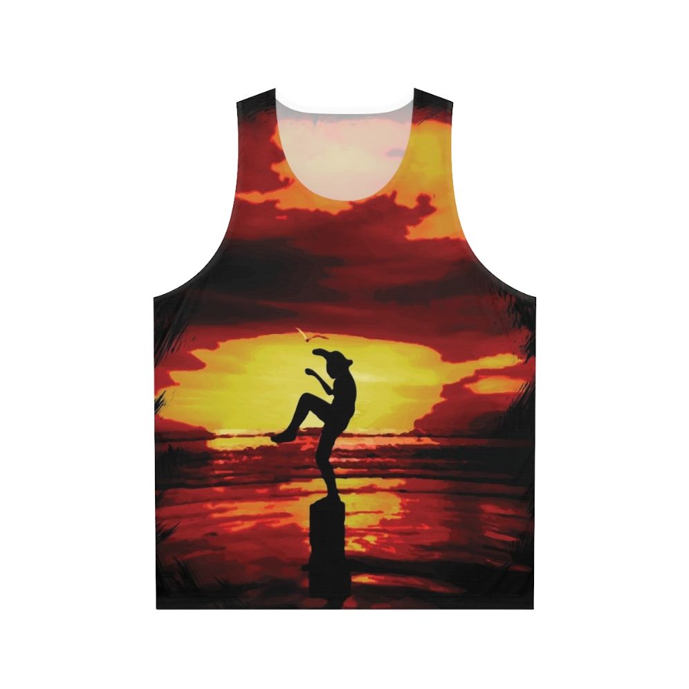 Karate Kid Crane Kick Unisex Tank Top