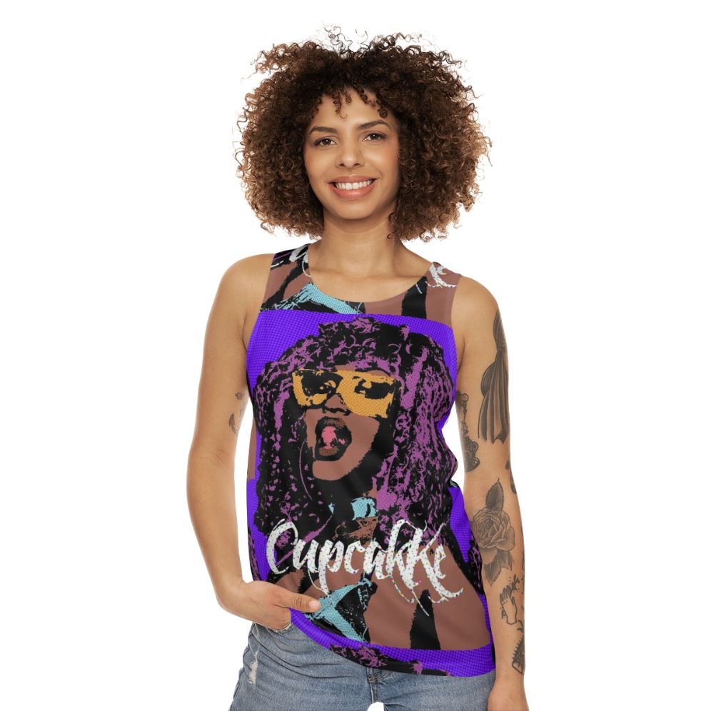 Cupcakke Pop Art Unisex Tank Top - women