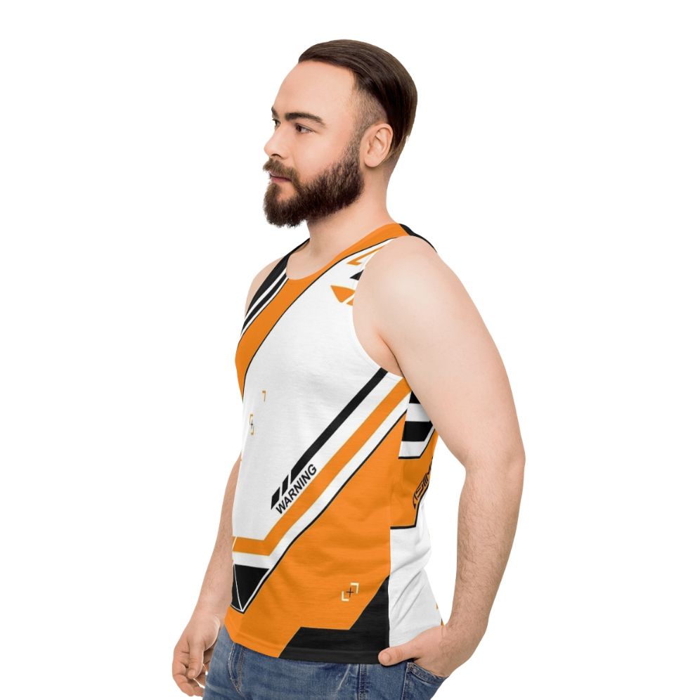 CSGO Asiimov Unisex Gaming Tank Top - men side