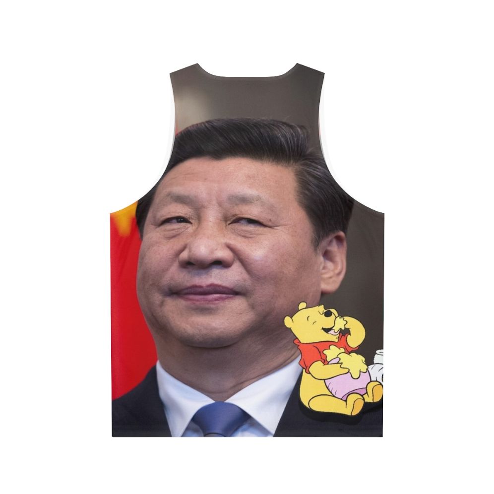 Xi Jinping Unisex Tank Top - Back