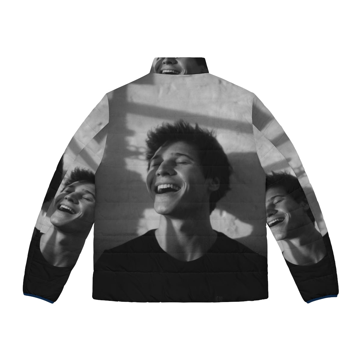 Wincent Weiss Smile Puffer Jacket - Vintage-Inspired Music Artist Design - Back