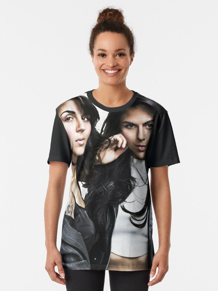 Krewella EDM Music T-Shirt with Graphic Design for Dance Lovers - Women