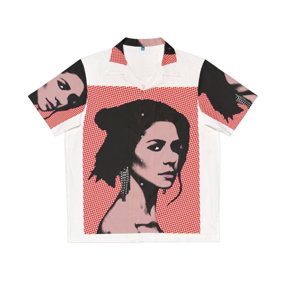 Pop Art Hawaiian Shirt Featuring Marina and the Diamonds Artwork