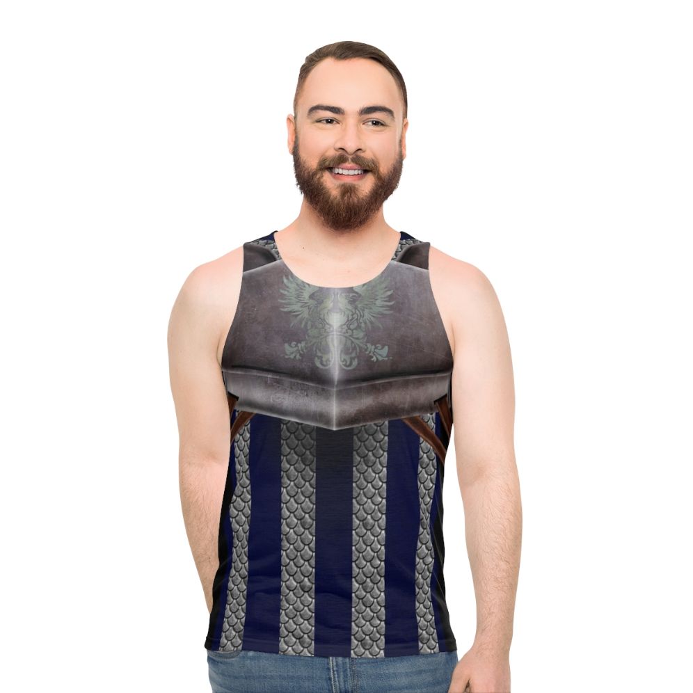 Grey Warden Commander Unisex Tank Top - men