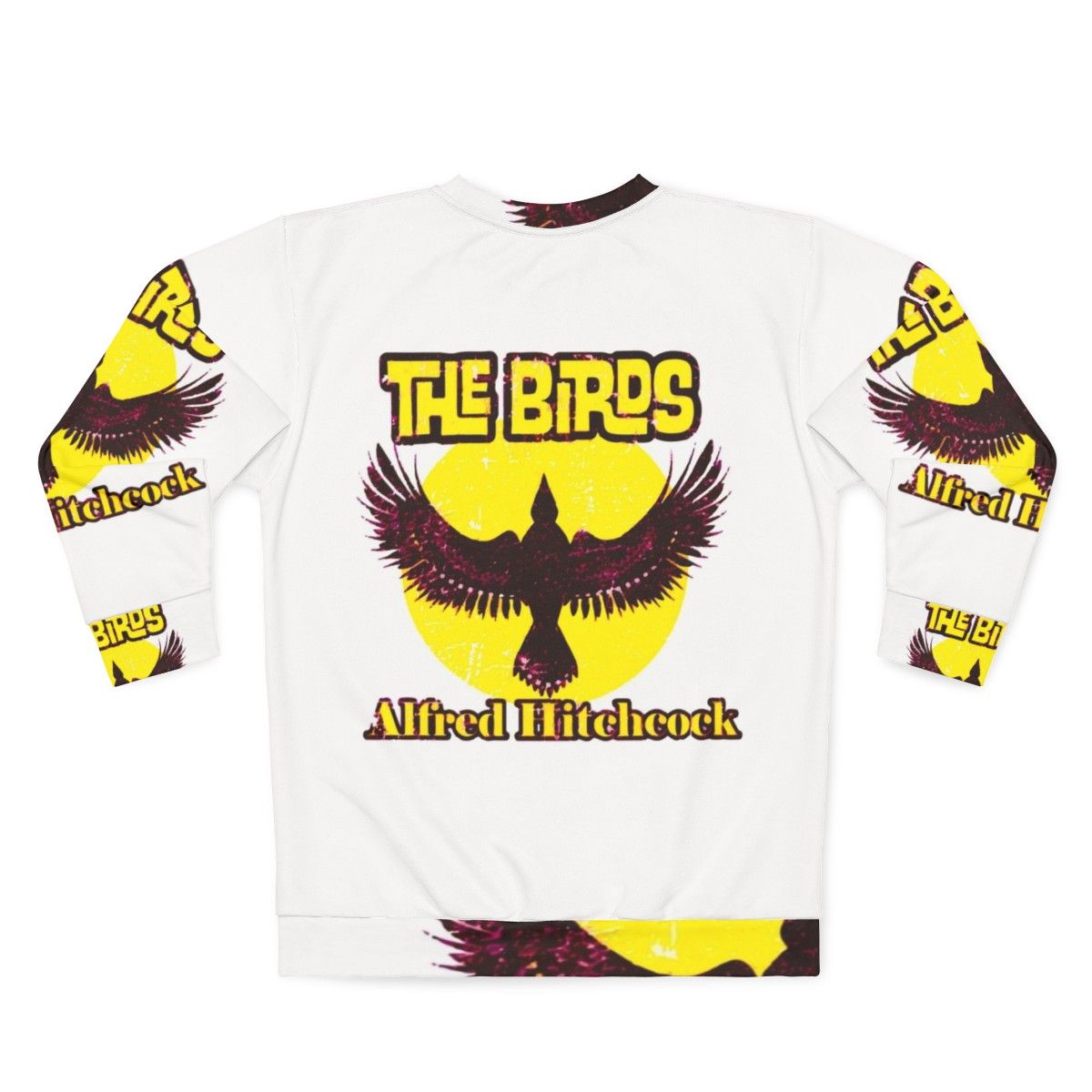 Alfred Hitchcock's 'The Birds' Classic Movie Sweatshirt - Back