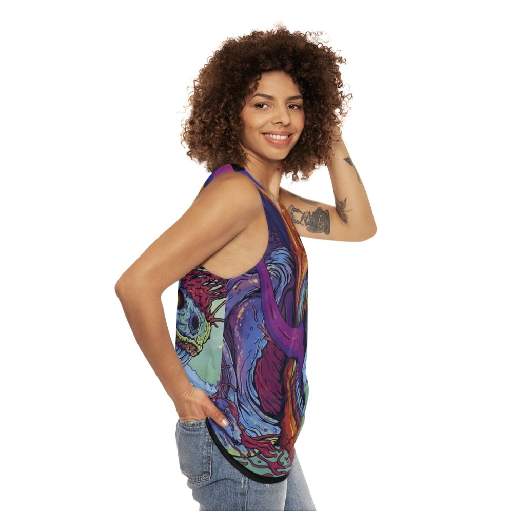 Hyper Beast Unisex Gaming Tank Top - women side