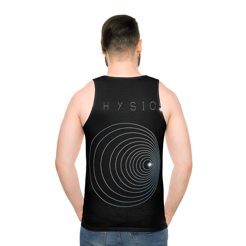 Doppler effect physics unisex tank top - men back