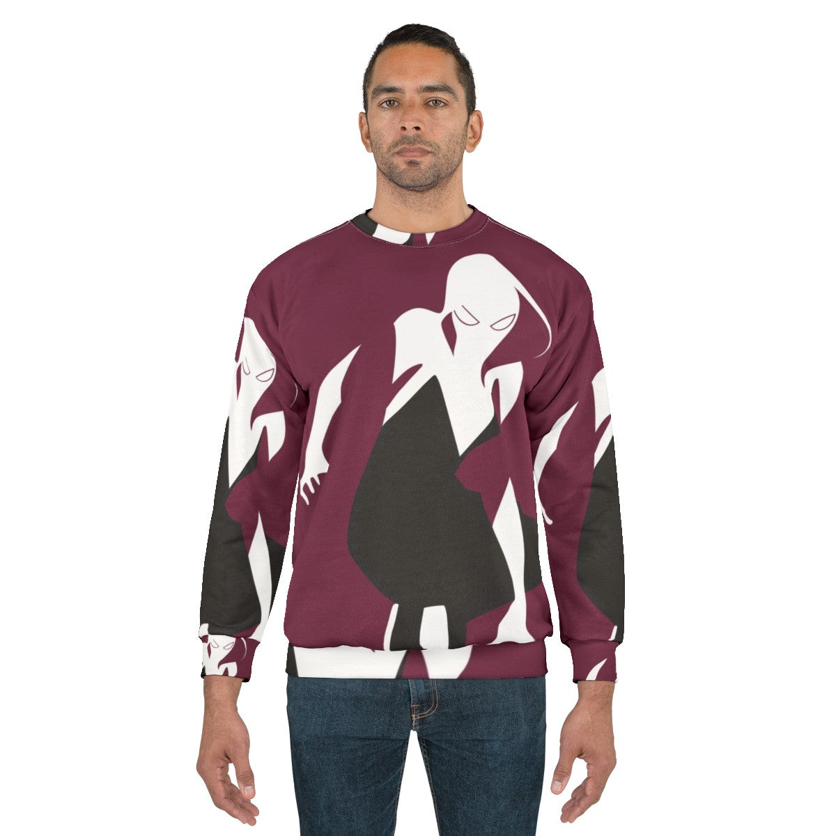 Spider Gwen Sweatshirt featuring the iconic Marvel Comics character - men