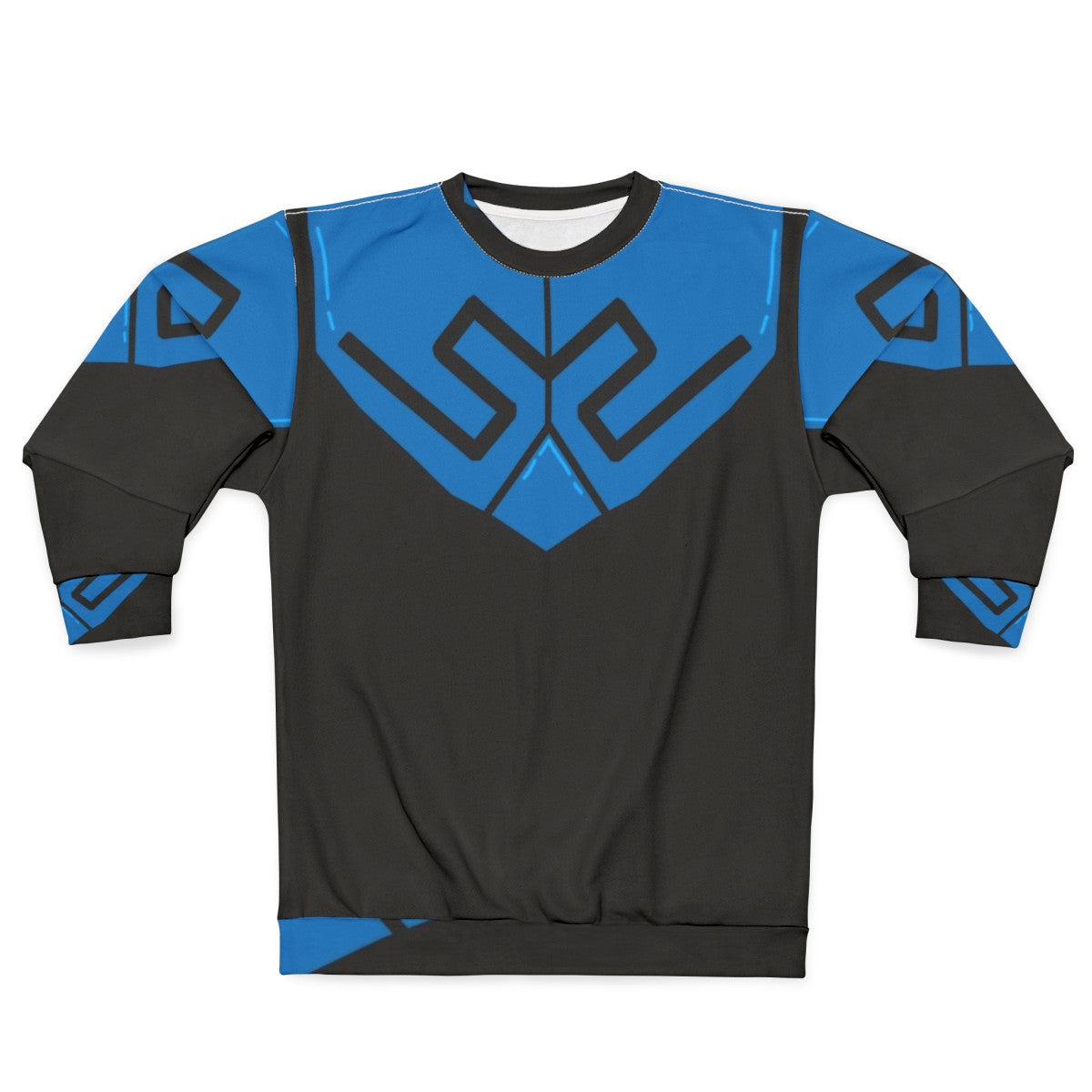 Blue Beetle Armor Superhero Sweatshirt