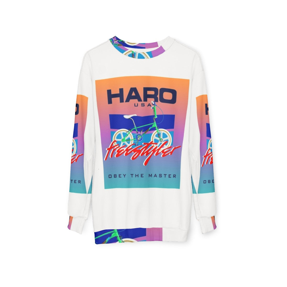 Haro Master Freestyler Retro 80s BMX Sweatshirt - hanging