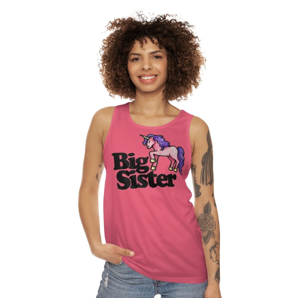 Big Sister Unicorn Tank Top - women