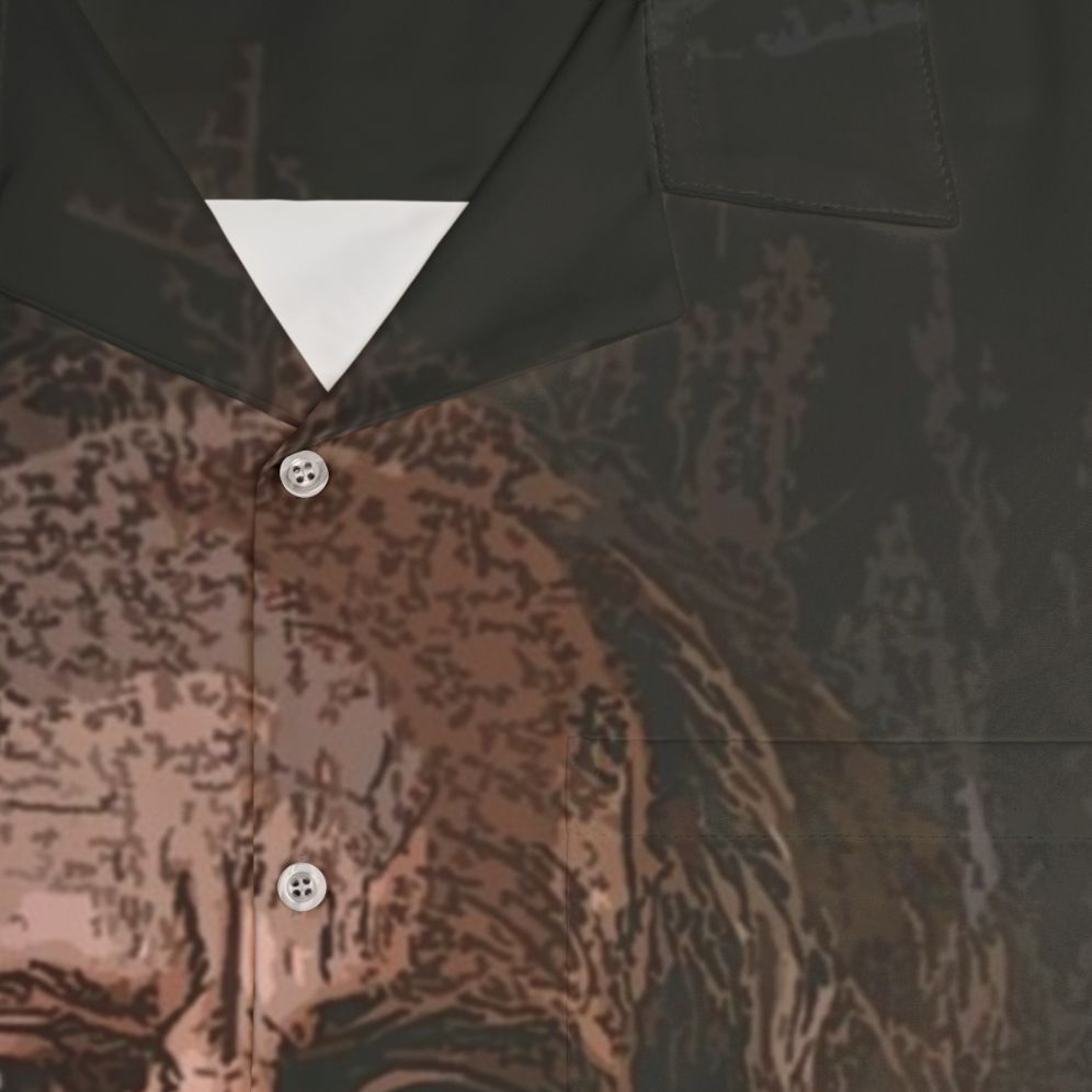 Z Nation Doc Portrait Hawaiian Shirt - Detail