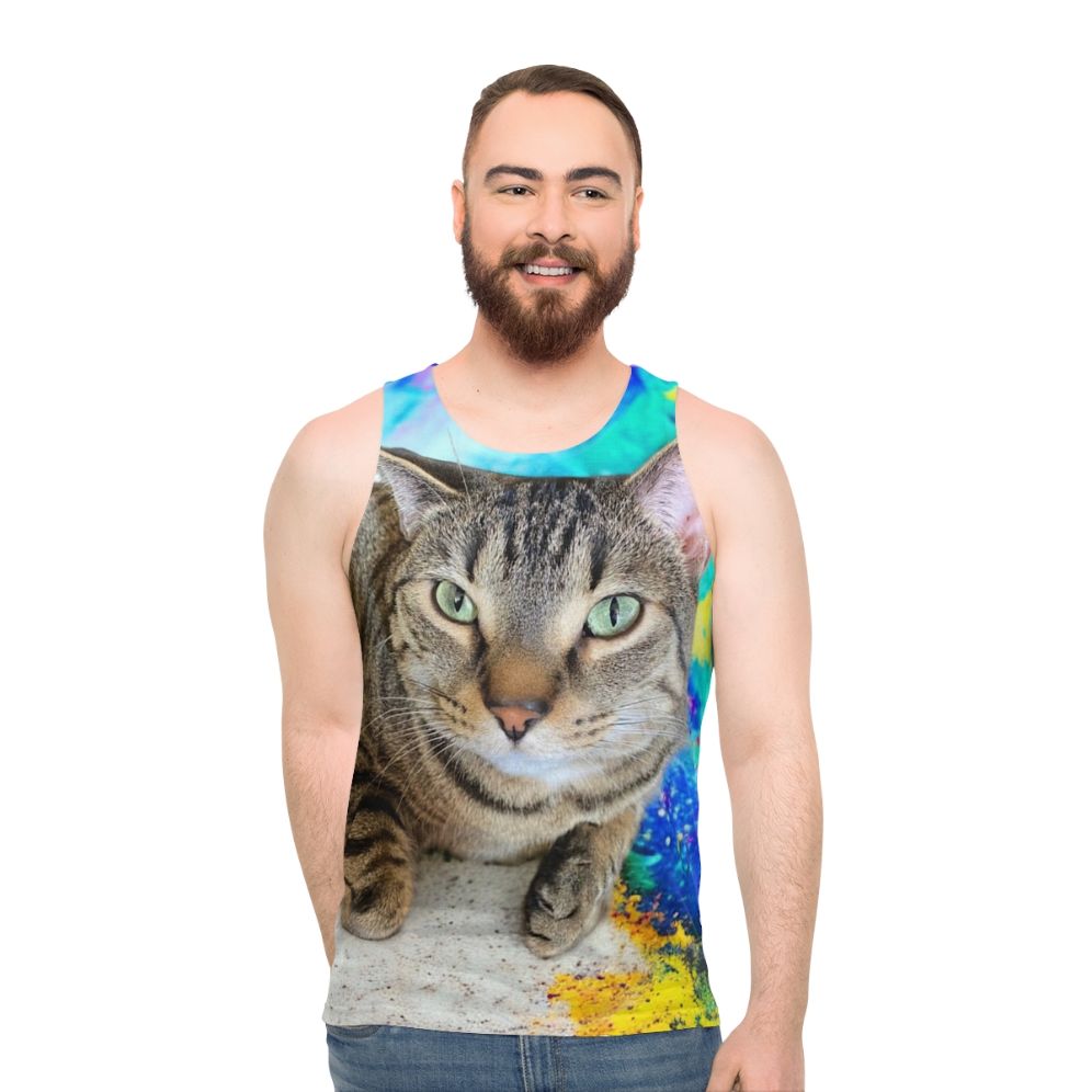 Psychedelic Unisex Tank Top - men