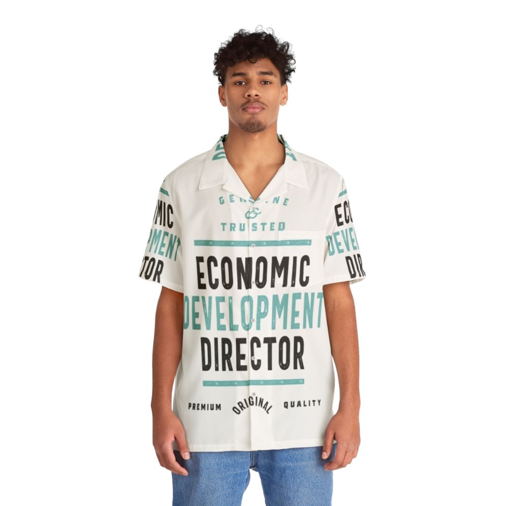 Economic Development Director Hawaiian Shirt - People Front