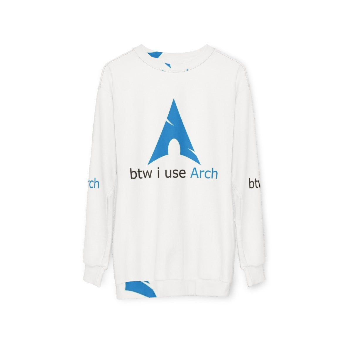 Arch Linux Sweatshirt for Programmers and Geeks - hanging