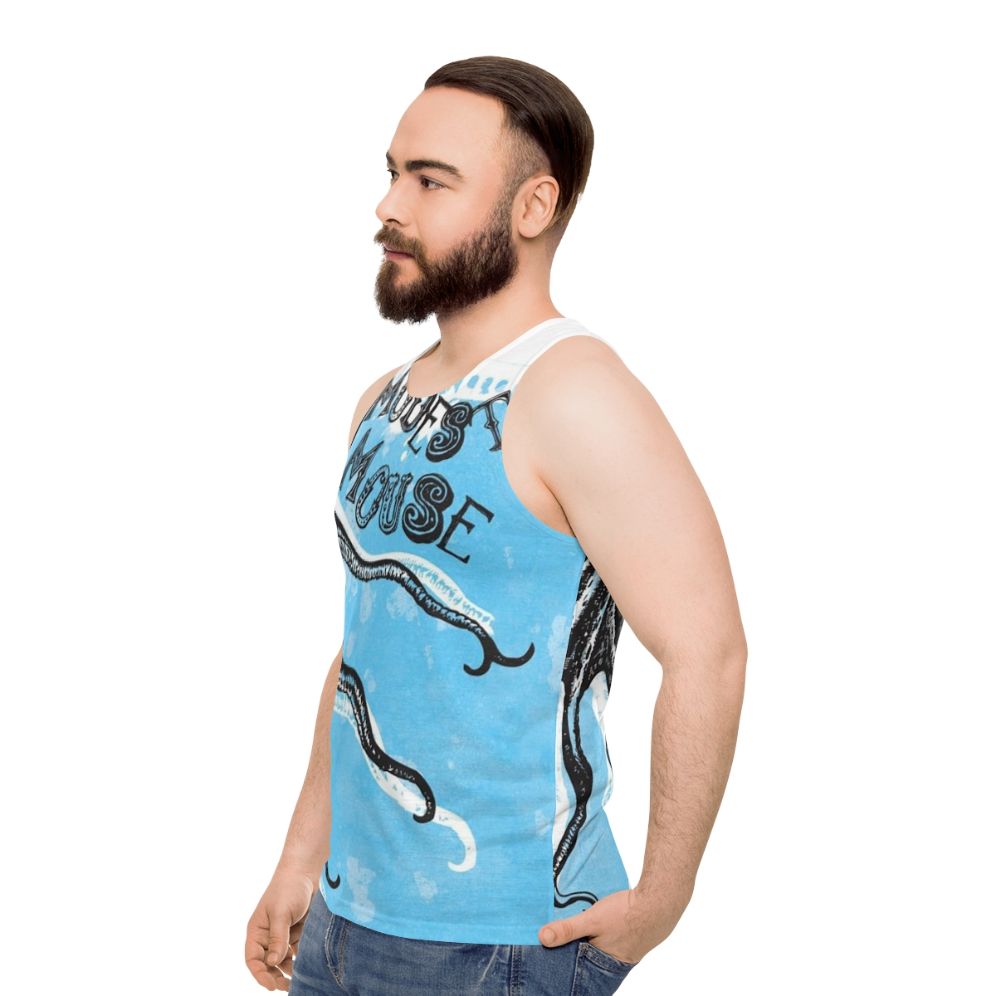 Modest Mouse Octopus Themed Unisex Tank Top - men side