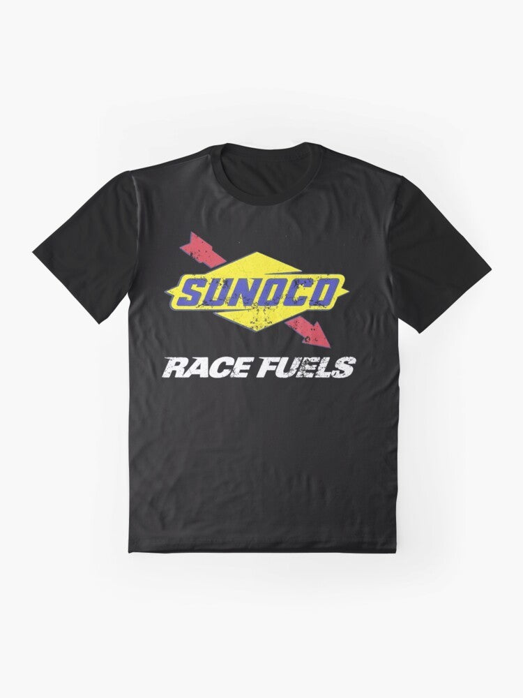 Vintage Sunoco Race Fuels logo graphic t-shirt - Flat lay