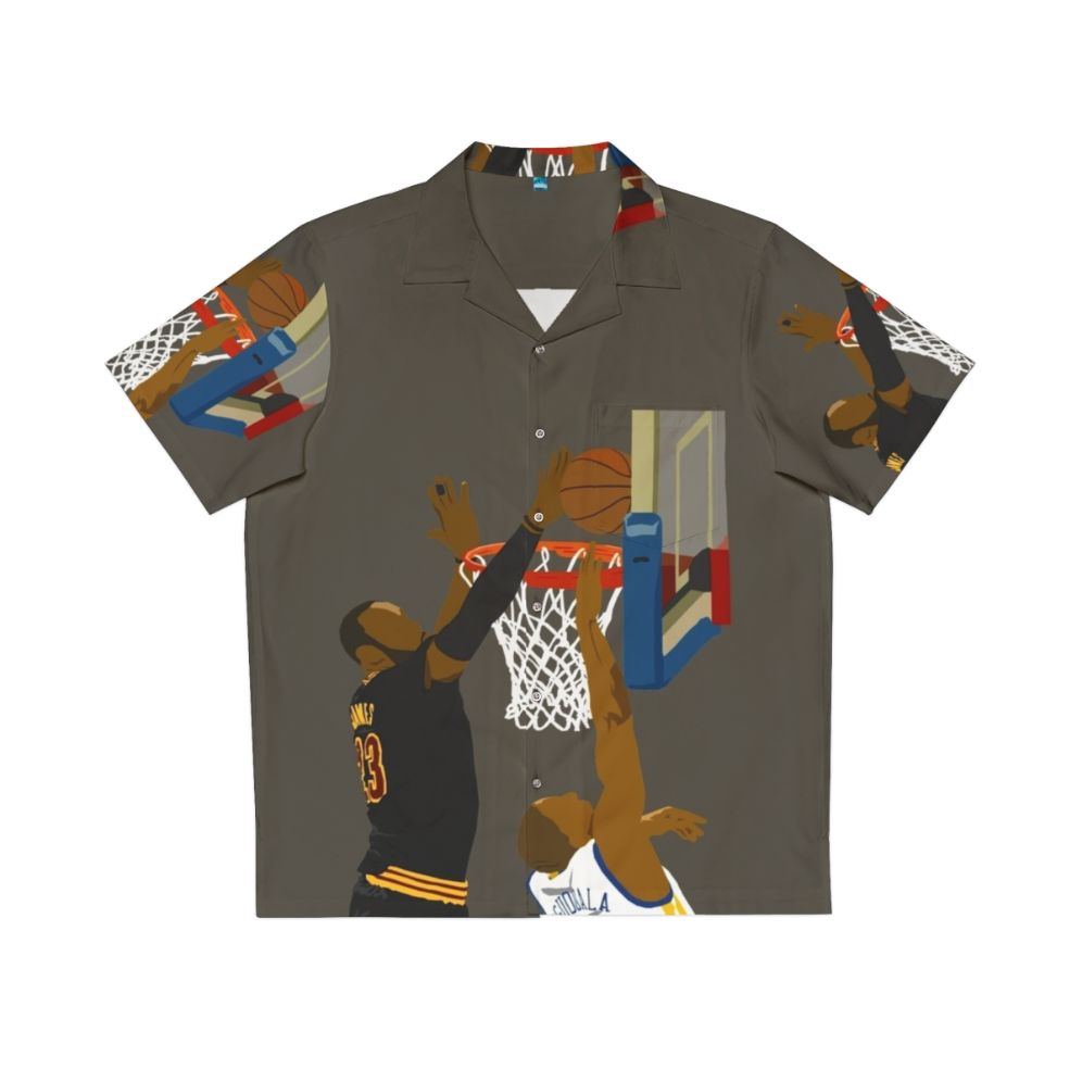 Blocked By James NBA Basketball Hawaiian Shirt