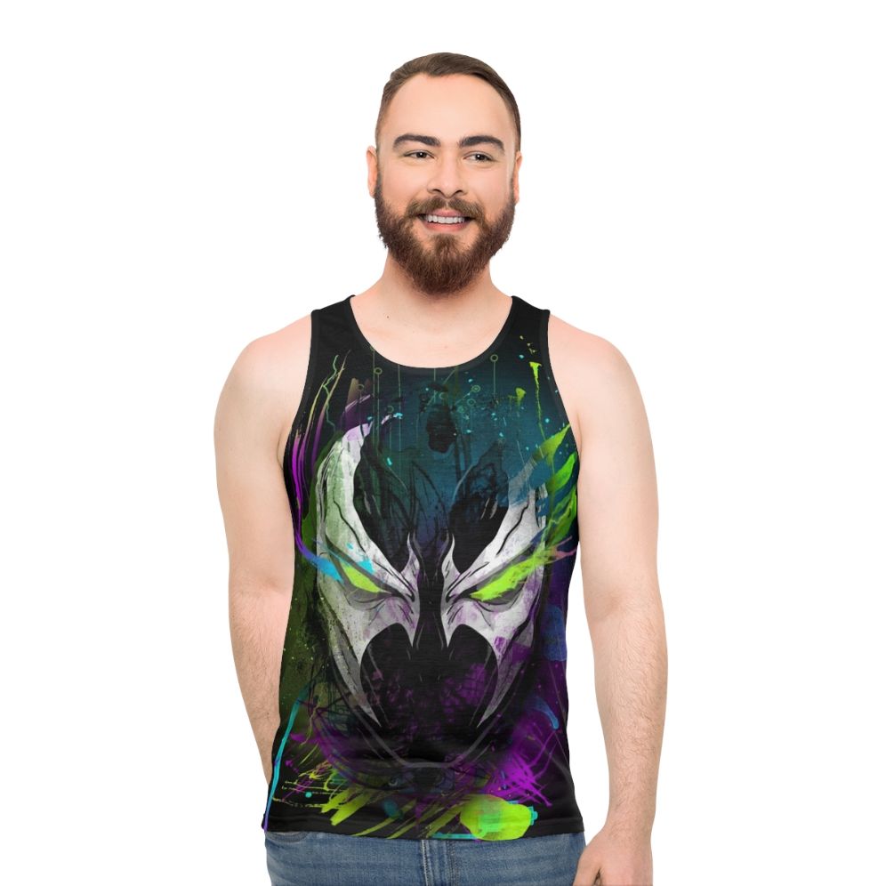 Spawn in the Disco Unisex Tank Top - men