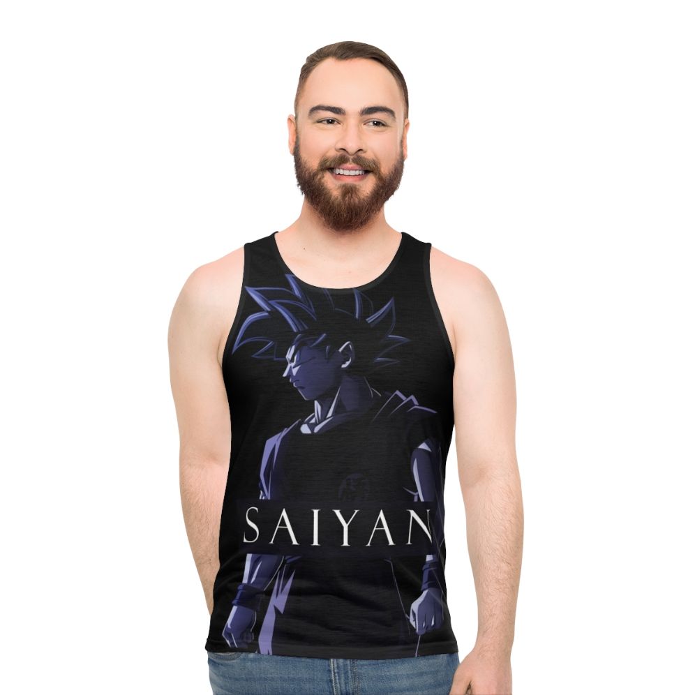 Goku the Strongest Saiyan Unisex Dragon Ball Super Tank Top - men