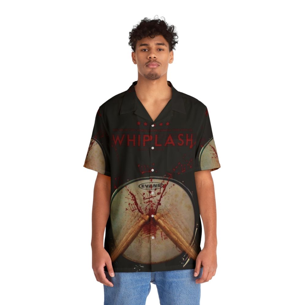 Whiplash Movie Hawaiian Shirt with Drumming Inspired Aesthetic - People Front