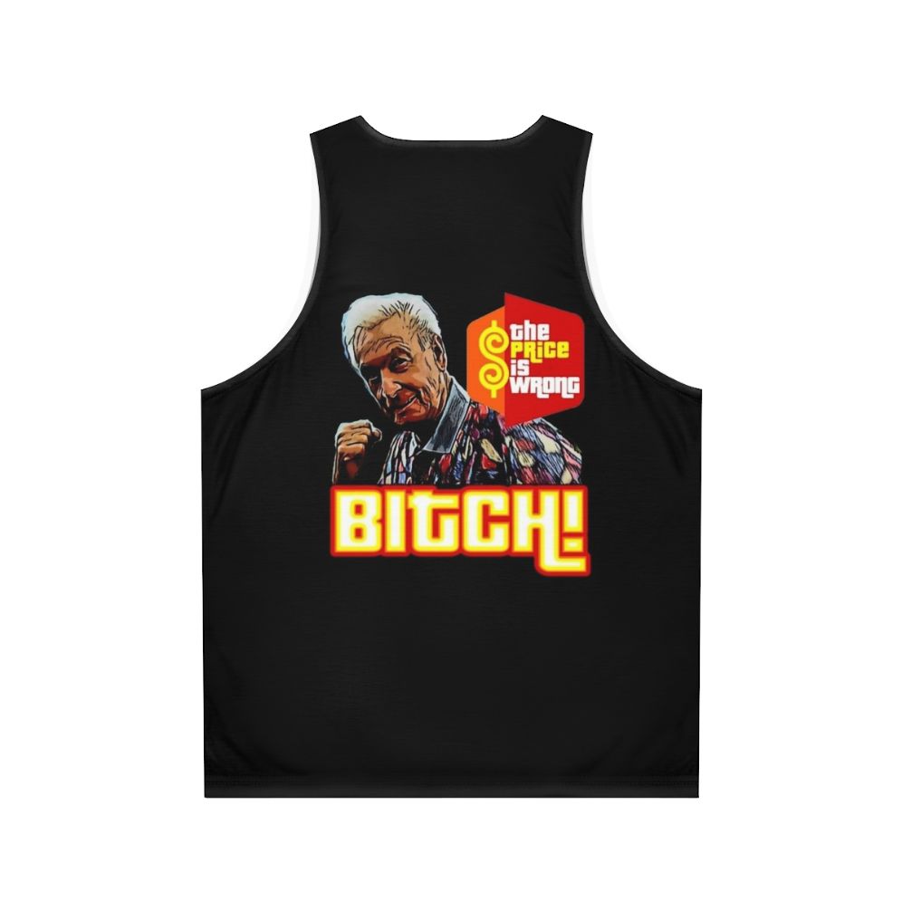 Unisex "The Price Is Wrong" 90s Comedy Tank Top - Back