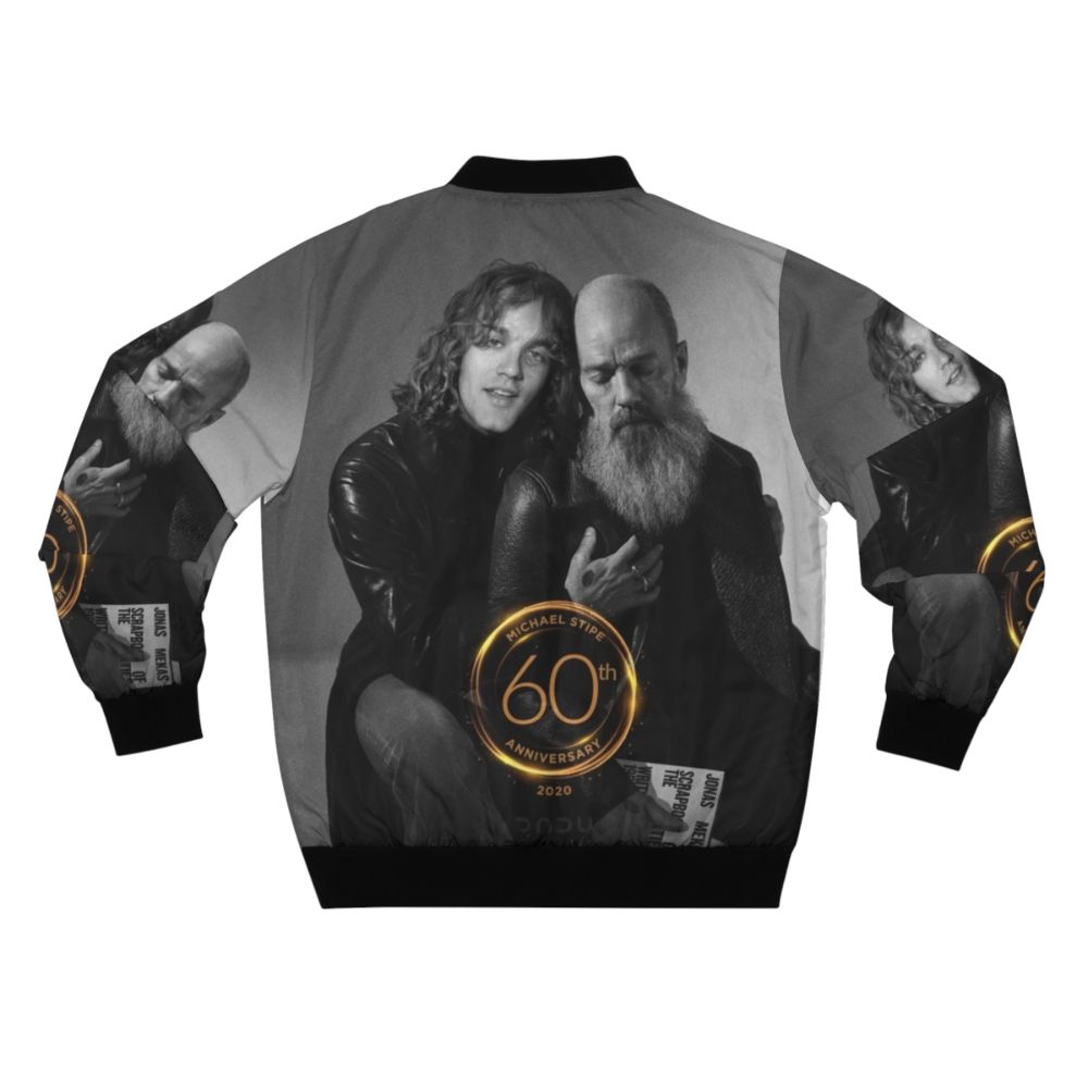 Michael Stipe 60th Anniversary Tribute Bomber Jacket - Back