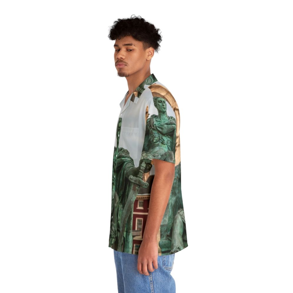 Constantine The Great Hawaiian Shirt - Ancient Roman Emperor Inspired Design - People Left