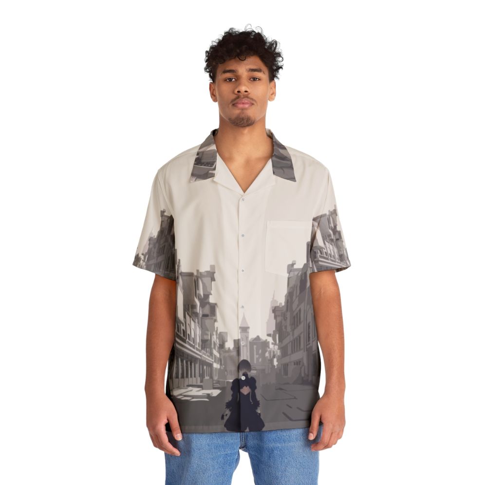 Nier Automata Copied City Hawaiian Shirt - People Front