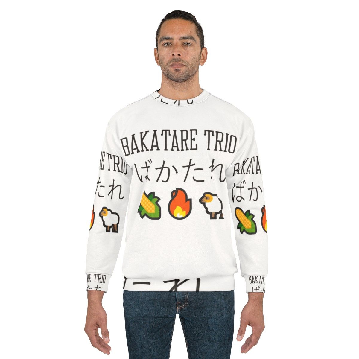 Hololive Bakatare Trio Vtuber Group Sweatshirt - men