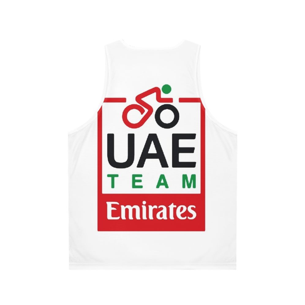 UAE Team Emirates Pro Cycling Unisex Cycling Tank Top - Back