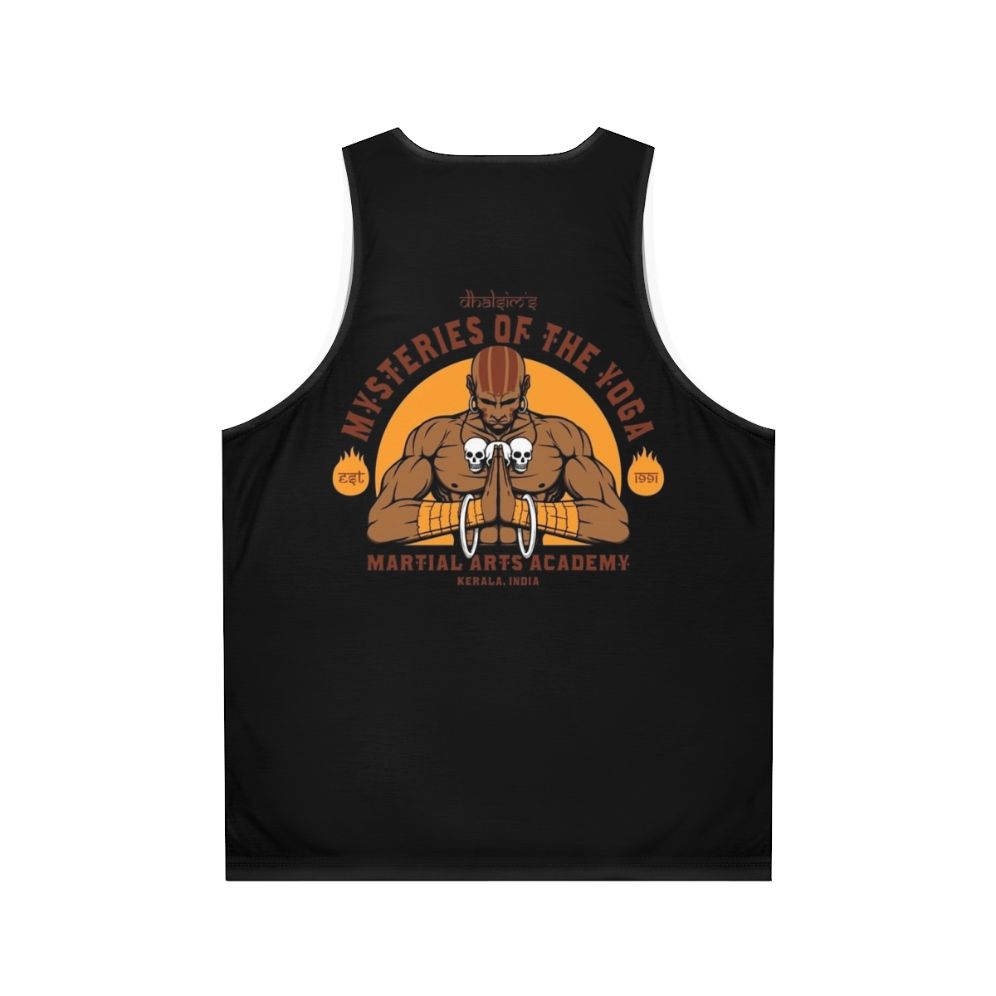 Yoga and Martial Arts Unisex Tank Top - Back