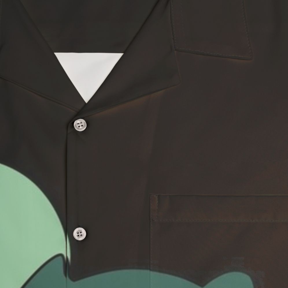 Gravity Falls Panther Hawaiian Shirt - Detail