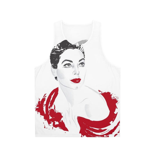 Ava Gardner inspired unisex tank top