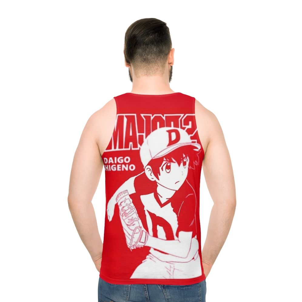 Daigo Shigeno Unisex Anime Tank Top - men back