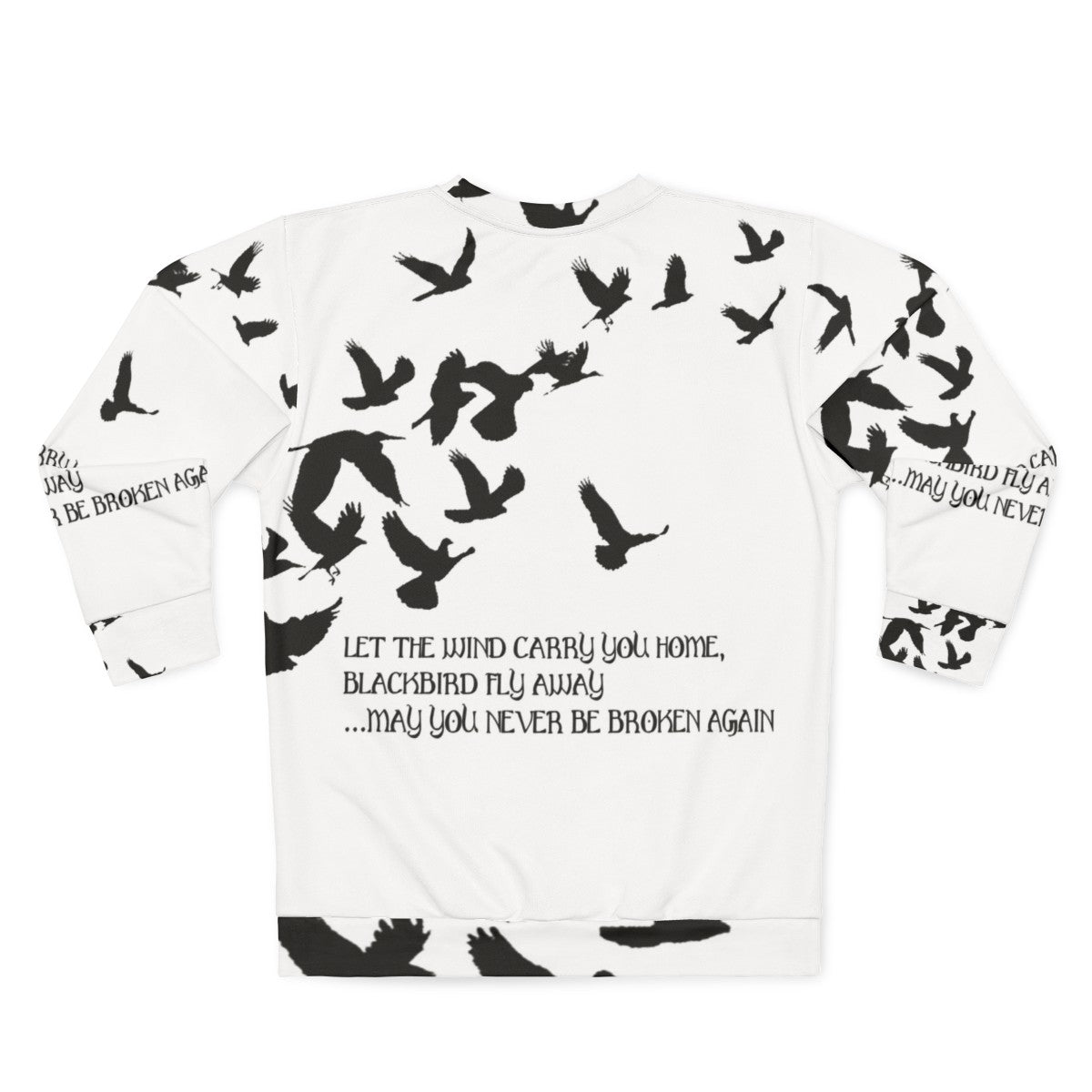 Alter Bridge Blackbird Lyrics Sweatshirt - Back