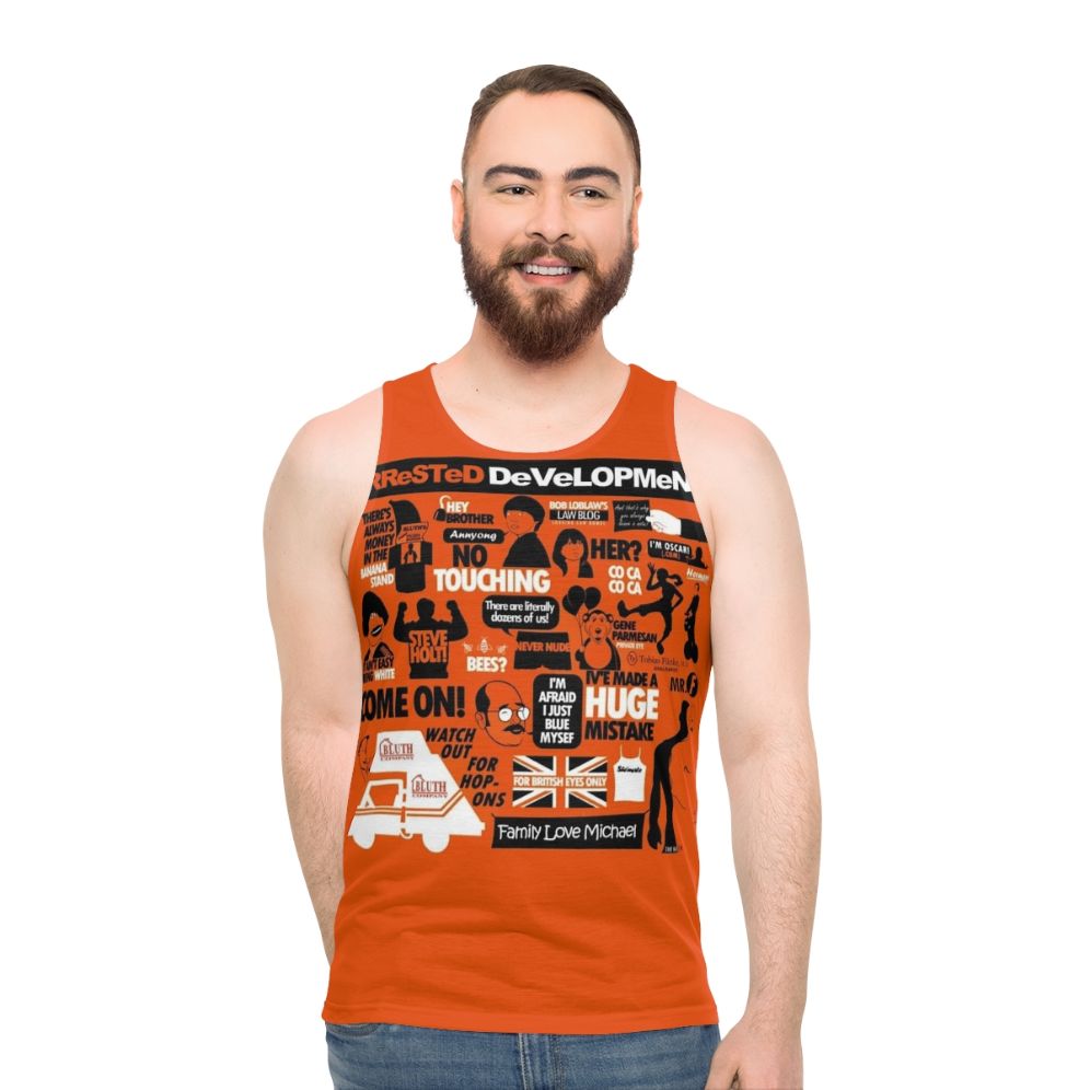 Unisex Arrested Development Tank Top - men