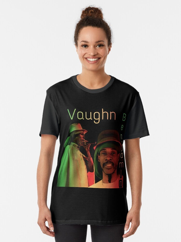 Vaughn Benjamin Midnite Reggae Graphic T-Shirt - Women