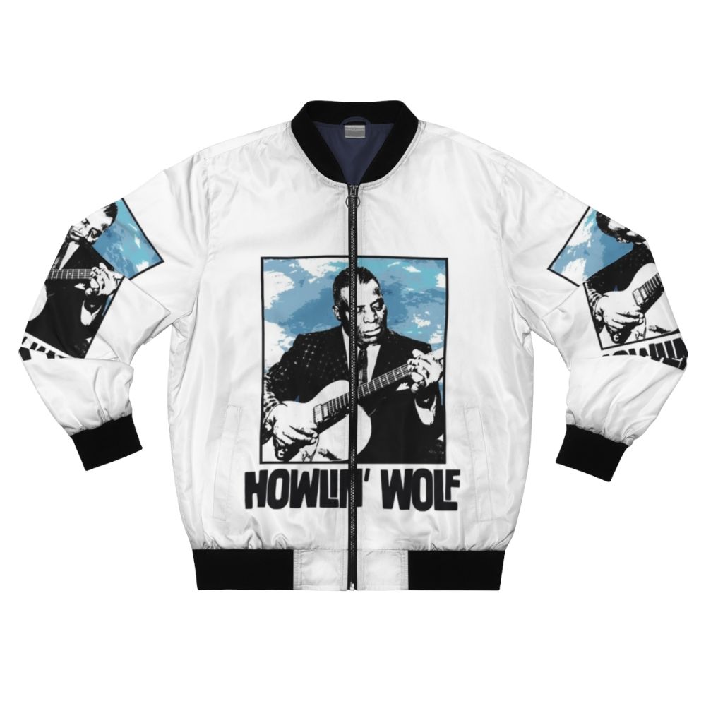 Howlin' Wolf Psychedelic Blues Bomber Jacket