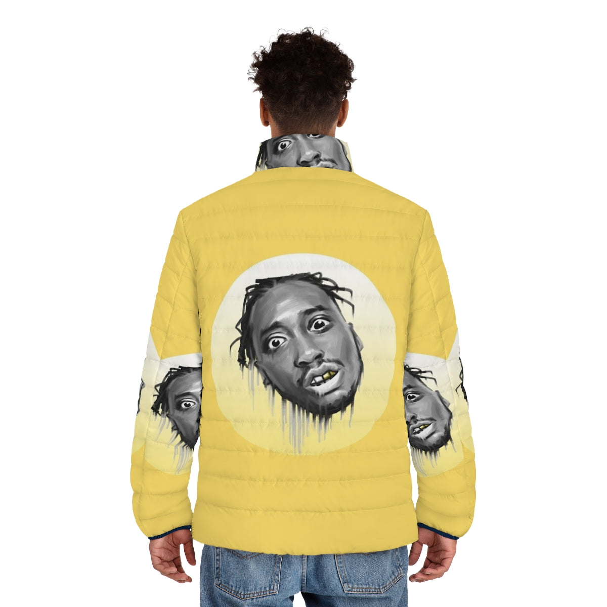 Ol Dirty Bastard tribute puffer jacket - men back